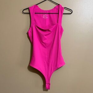 ReoRia Bright Pink Bodysuit